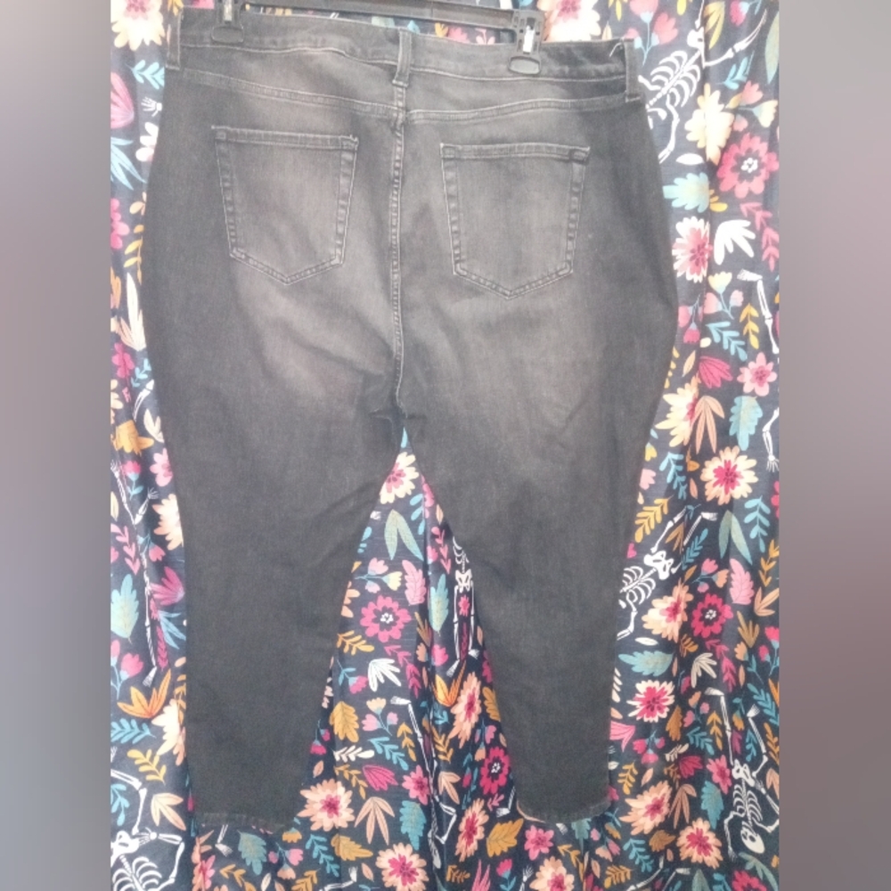 NWT Time & Tru High Rise Curvy Skinny Jeans Size 20 Regular - Picture 3 of 4
